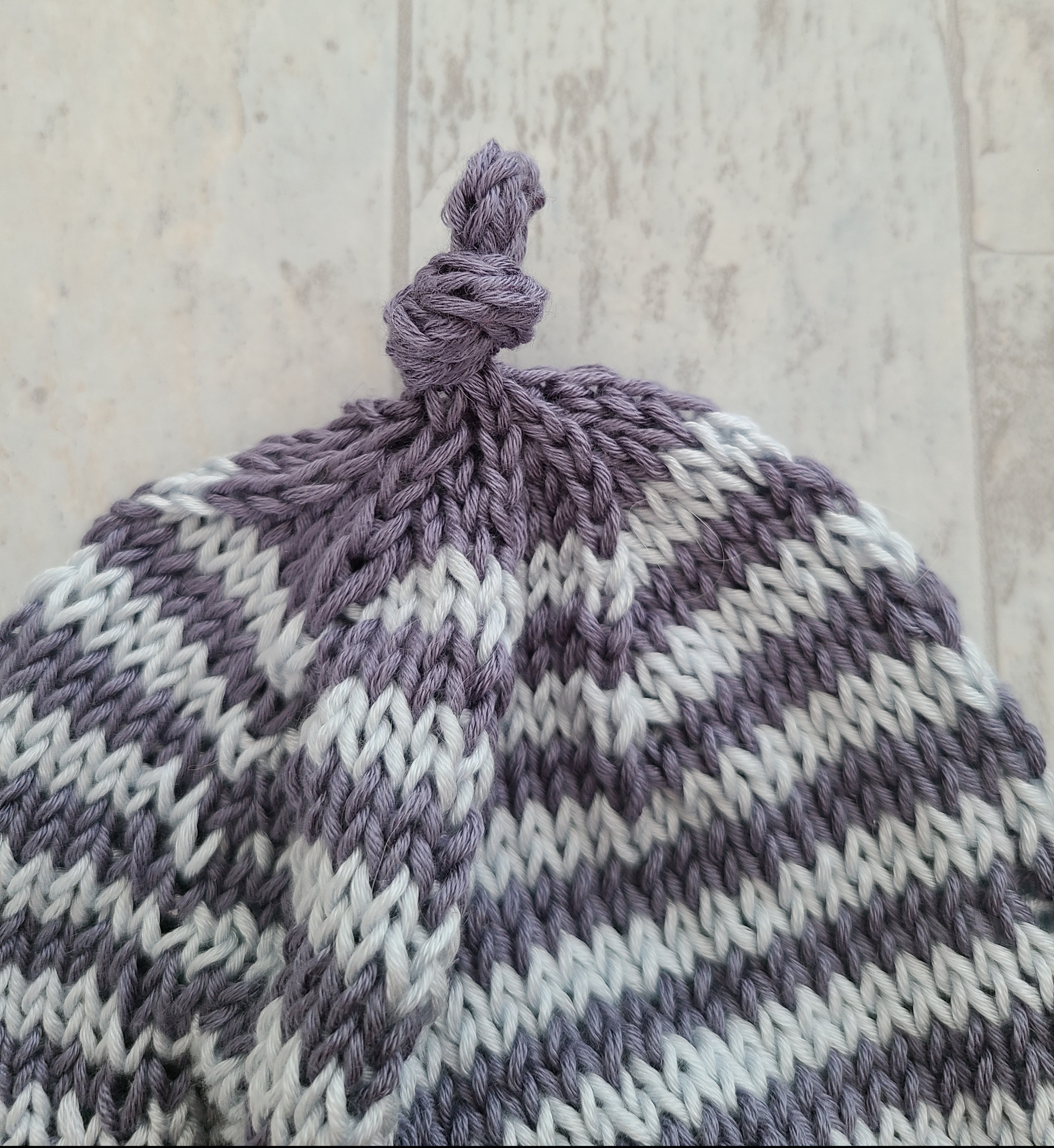 Knitting An I-Cord On A Hat