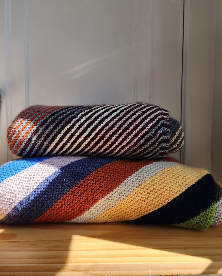 Scrappy Blanket: A Knitting Recipe